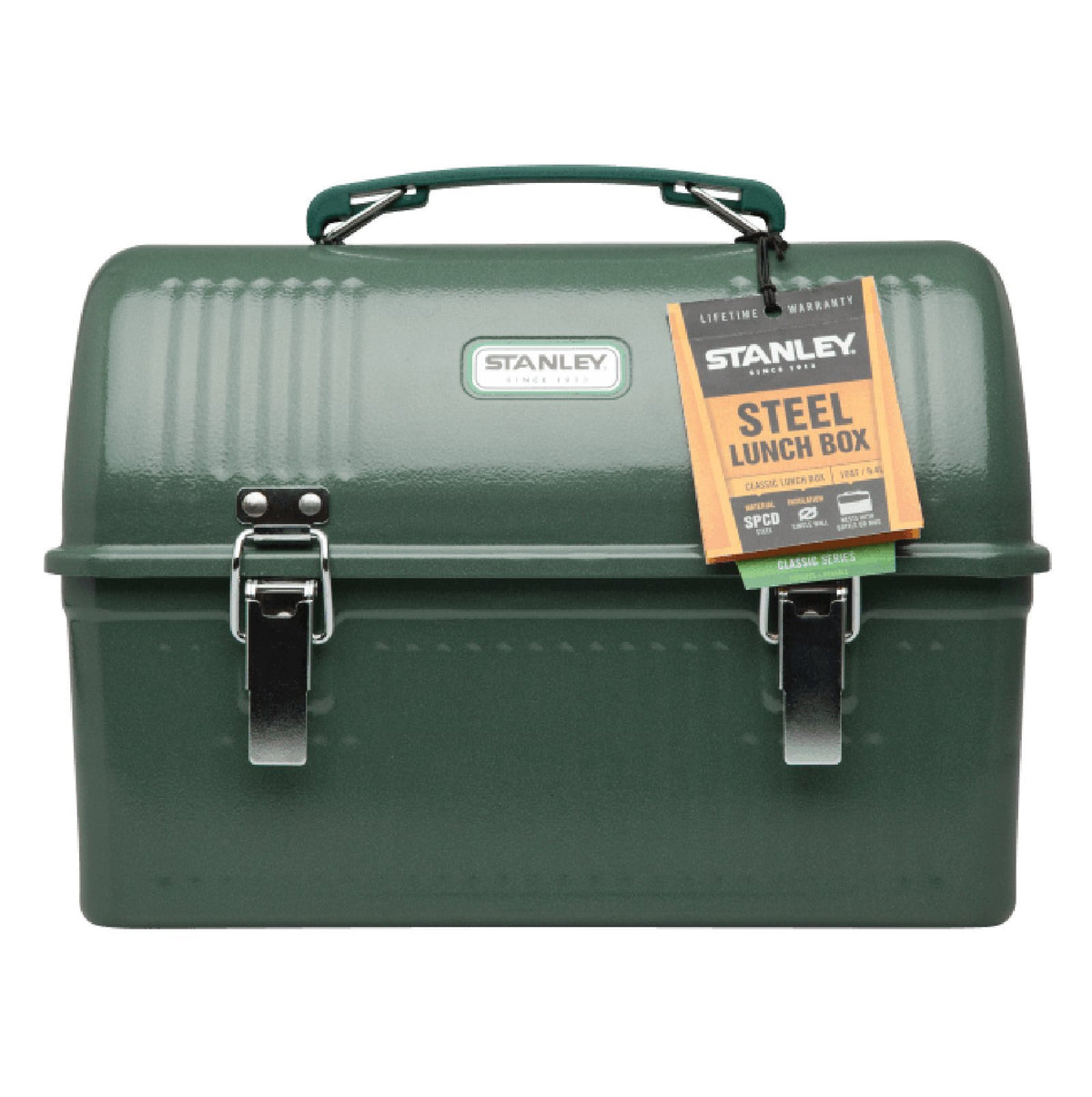 STANLEY Classic Lunch Box inside bracket keeps bottle secure during transit.