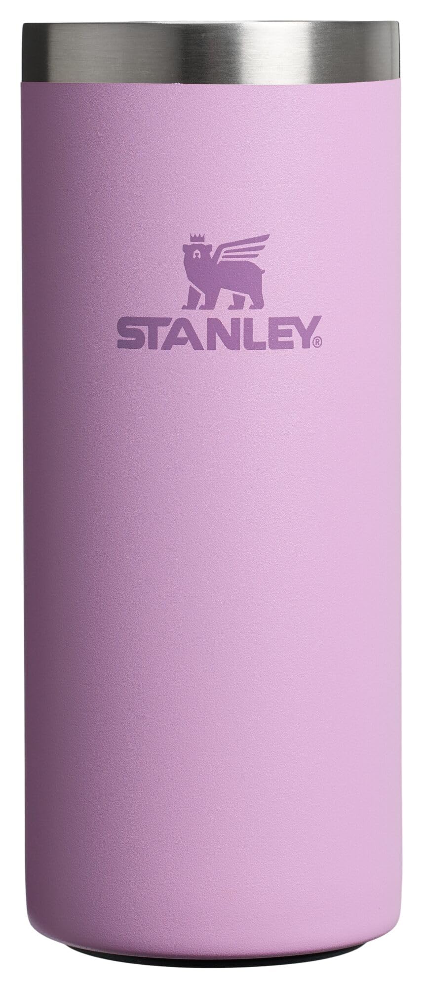 Stanley Everyday Can Cooler Cup 10 oz Lilac keeps a standard 12 oz can cold and dry