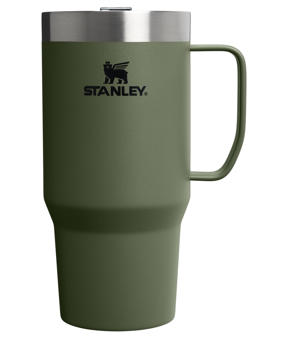 STANLEY Everyday Suburban Mug 24 oz with drink-through lid for on-the-go sipping.