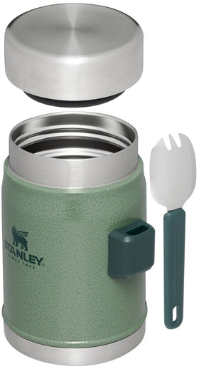 STANLEY Food Jar with leakproof lid prevents spills during travel.