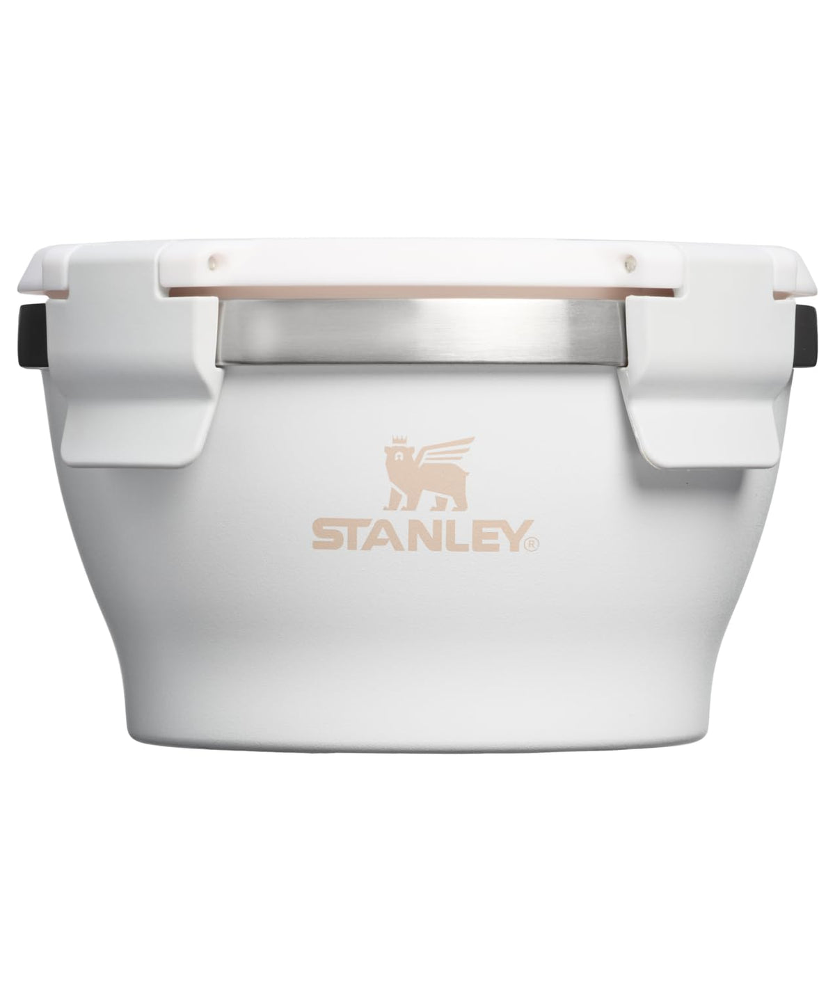 Stanley Fresh-To-Table bowl lid close-up showing airtight seal for leakproof transport.