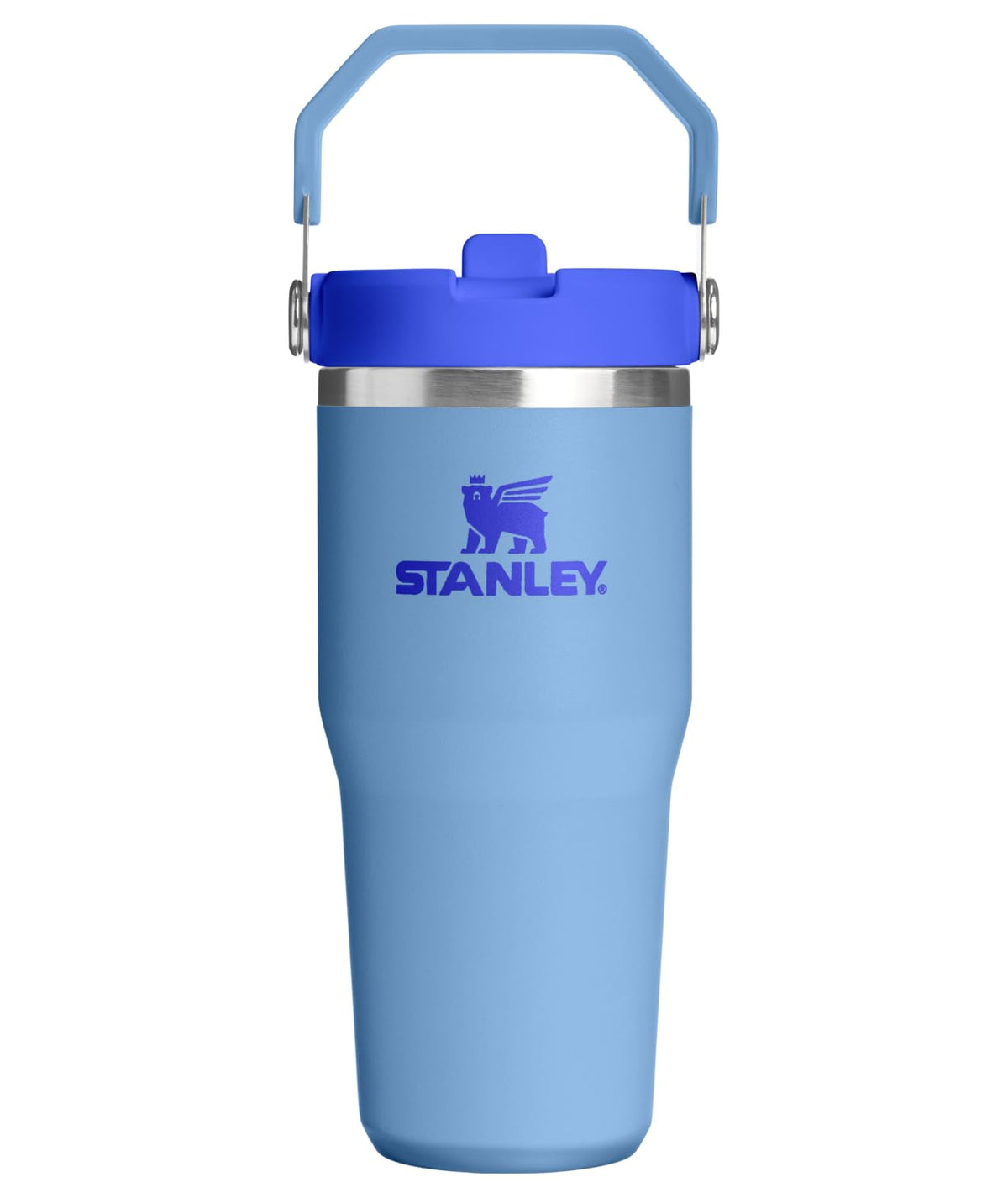 Stanley IceFlow 2.0 tumbler with flip straw lid, leakproof and keeps drinks cold for hours.