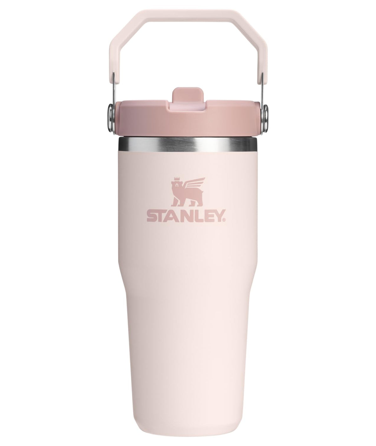 Stanley IceFlow 2.0 tumbler with handle and flip straw for on-the-go hydration and leakproof sipping.