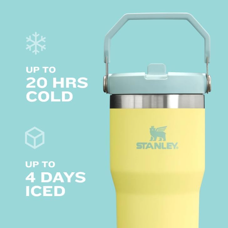 STANLEY IceFlow 2.0 double-wall insulation maintains cold beverages longer