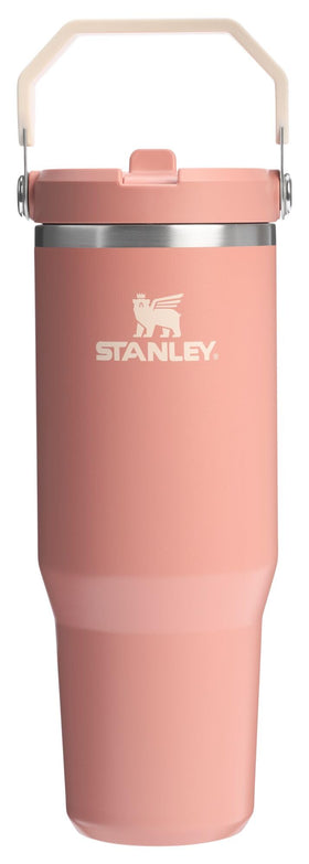Stanley IceFlow 2.0 with flip straw lid open for quick sipping on the go.