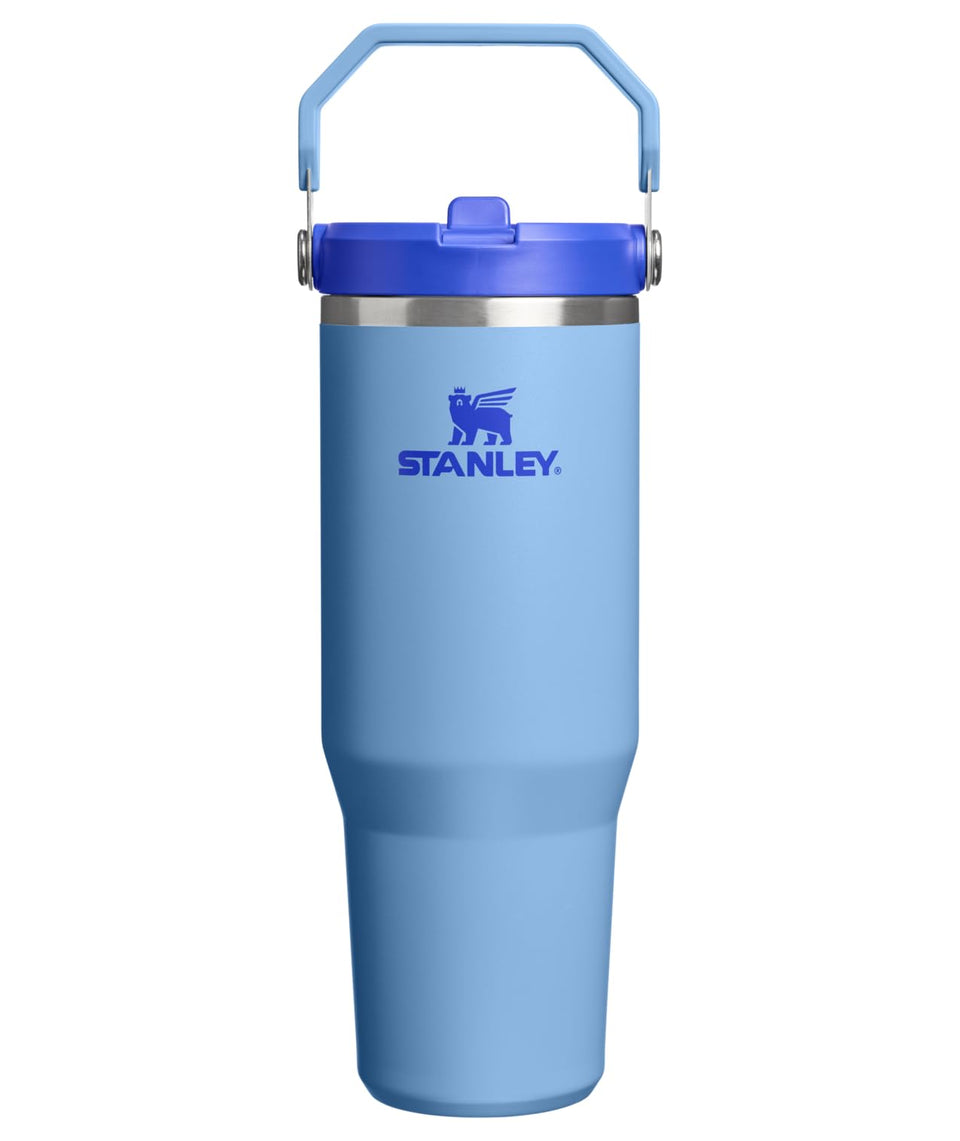 STANLEY IceFlow 2.0 tumbler with blue sky finish for leakproof hydration on the go