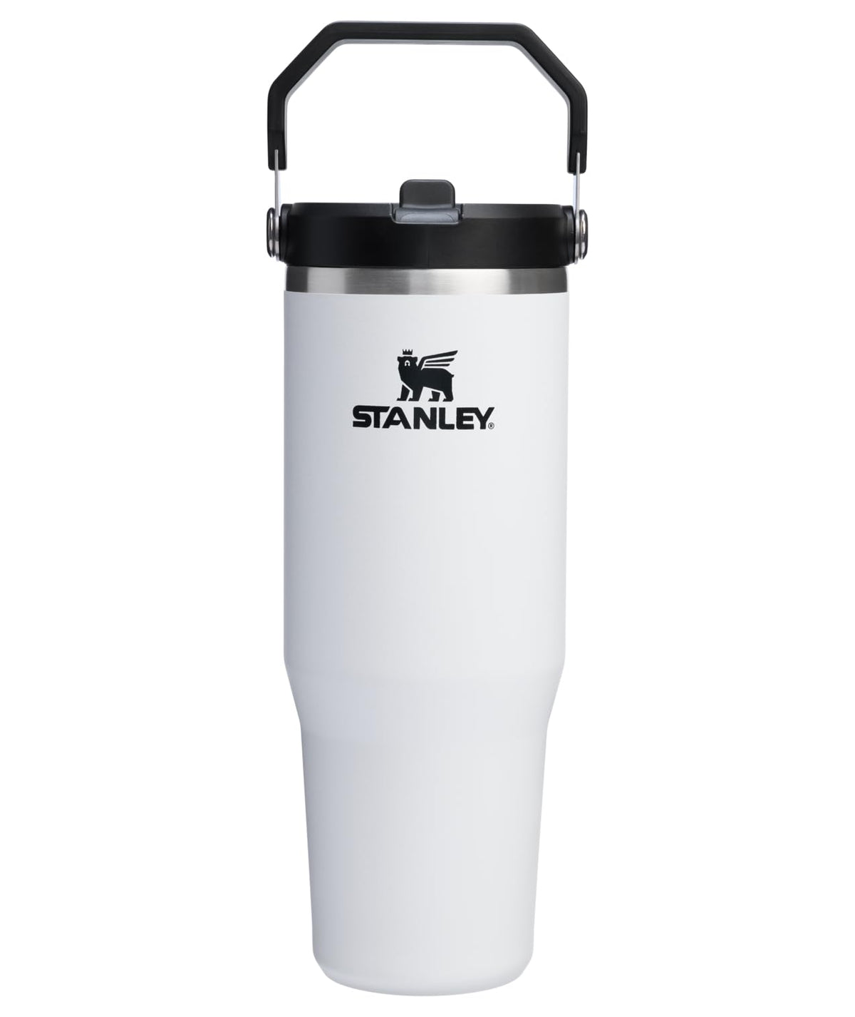STANLEY IceFlow 2.0 Flip Straw Tumbler Chalk with leakproof lid for on-the-go hydration