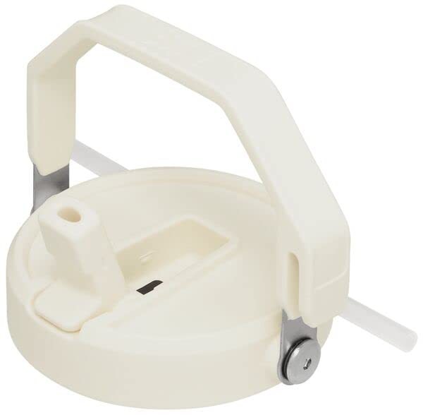 Stanley IceFlow flip straw lid in action for clean sipping.