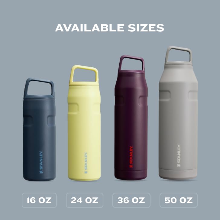 Stanley IceFlow cap and carry bottle BPA-free steel for safe hydration