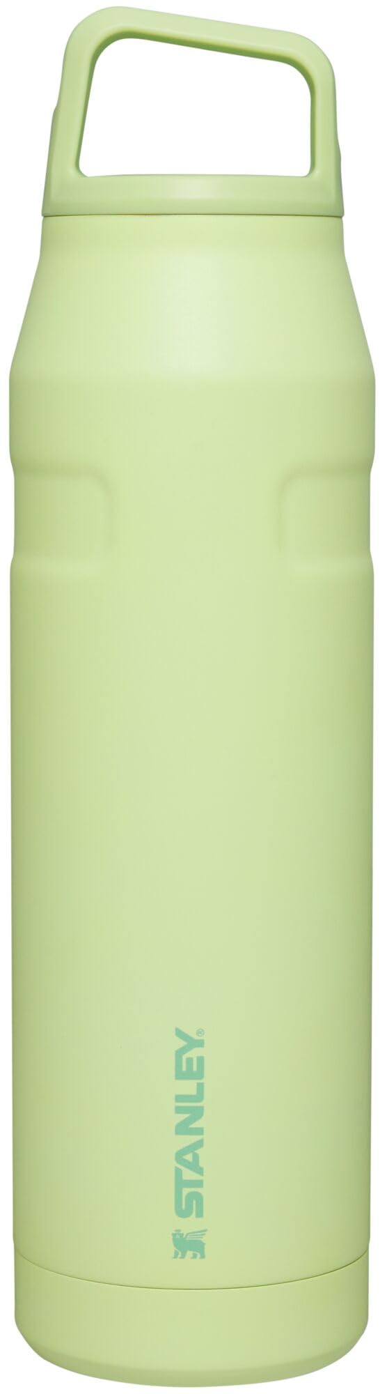 Stanley IceFlow cap and carry bottle pour for easy, controlled sipping on the go