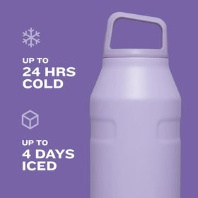 Stanley IceFlow cap and carry bottle wide mouth simplifies filling and cleaning