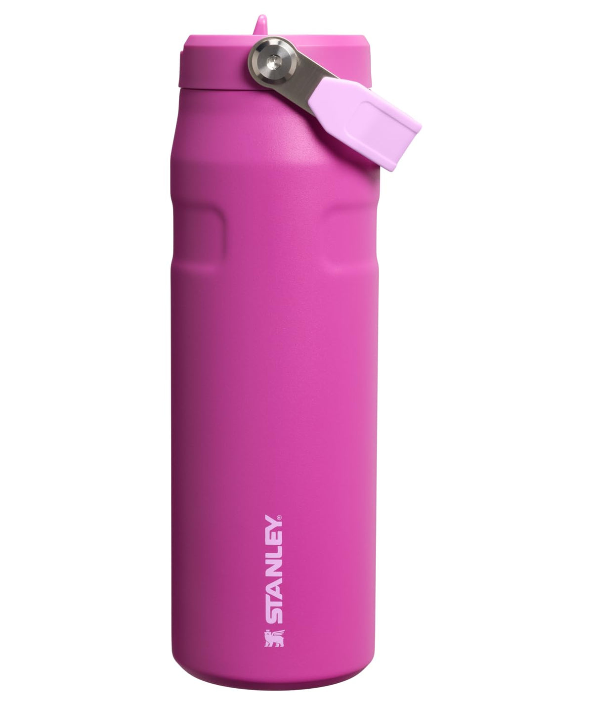 Stanley IceFlow Flip Straw 2.0 bottle with large opening for fast on-the-go hydration.