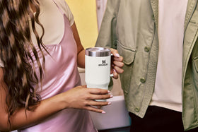 Stanley insulated 24 oz mug maintains beverage temperature during busy days