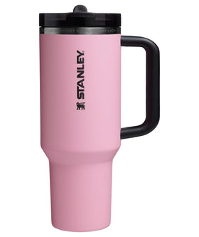 STANLEY Messi Quencher ProTour tumbler front view, 40 oz capacity keeps drinks cold for hours.