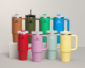 STANLEY Quencher base fits most cup holders for easy on-the-go use.