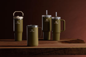 STANLEY Quencher fits most cup holders for easy travel.