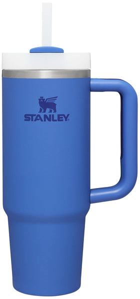 STANLEY Quencher H2.0 Iris 30 oz front view with a comfortable handle for on-the-go hydration.