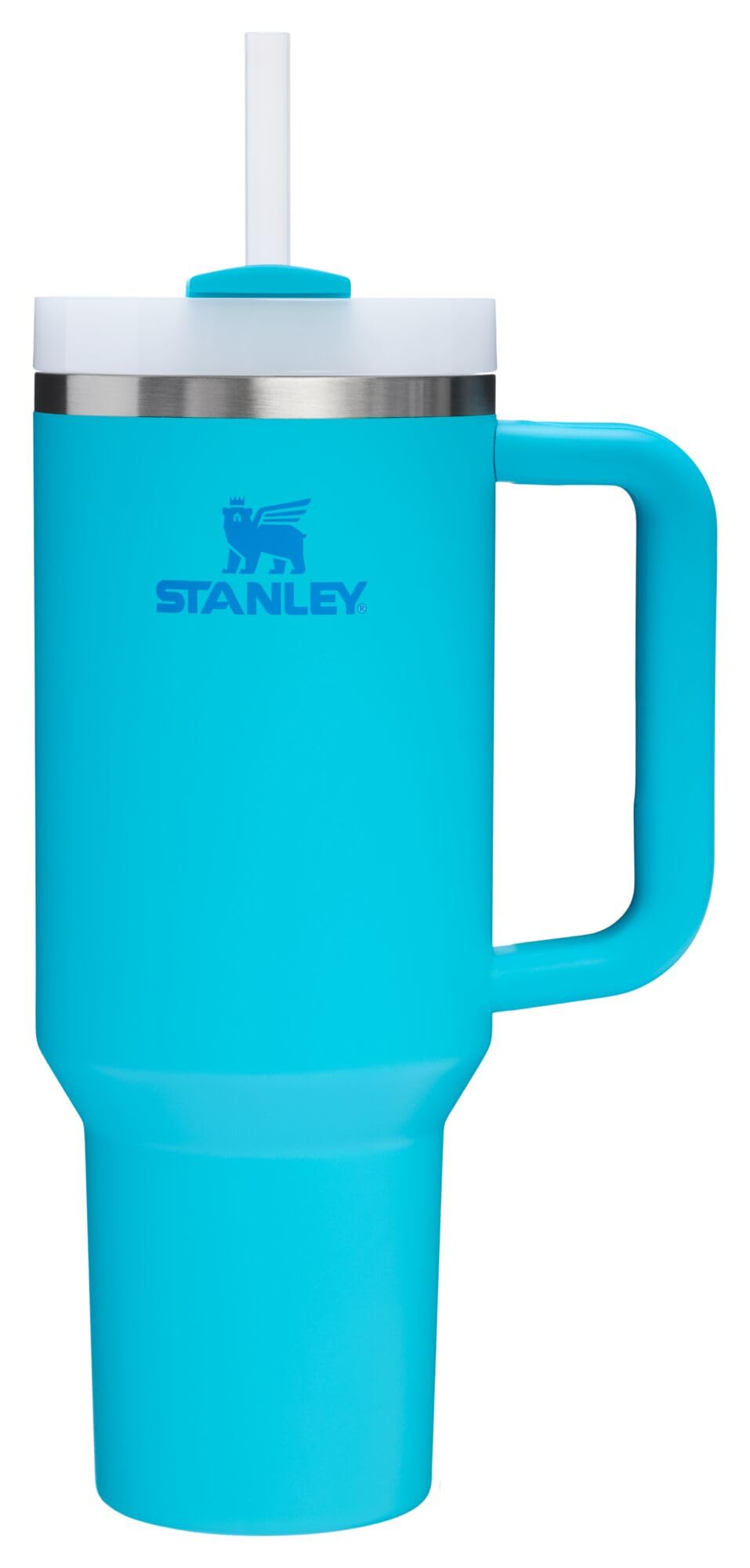 Stanley Quencher H2.0 40 oz with FlowState lid offers versatile sipping on the go.