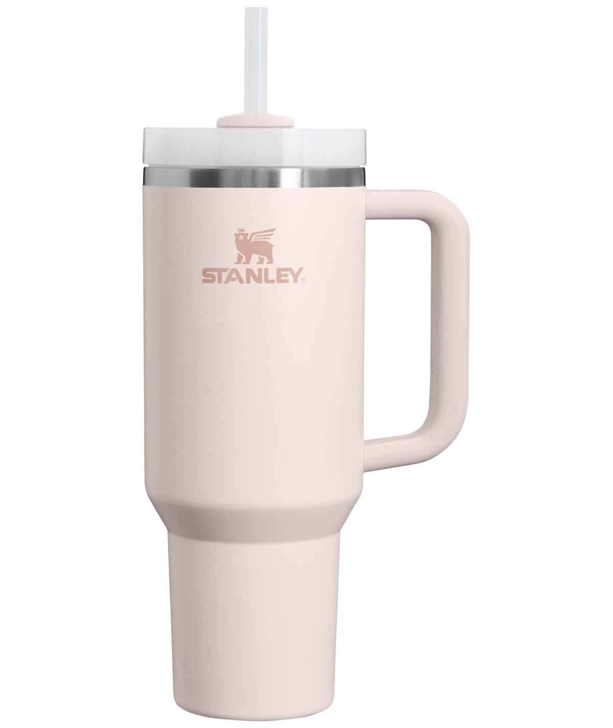 Stanley Quencher H2.0 40 oz with handle and straw for easy on-the-go hydration.