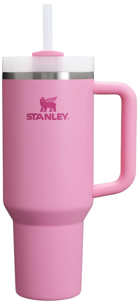 STANLEY Quencher H2.0 40 oz tumbler front view highlights durable stainless steel for all-day hydration.