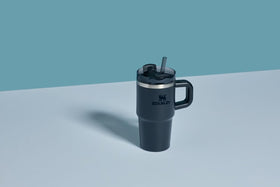 STANLEY Quencher H2.0 double-wall insulation keeps drinks cold or hot.