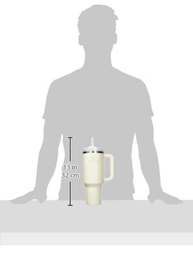 STANLEY Quencher H2.0 stainless steel body preserves temperature and durability.