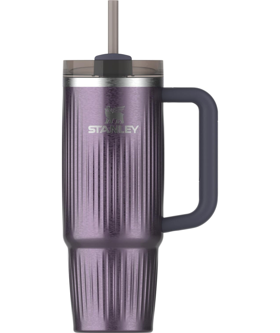 STANLEY Quencher H2.0 with handle and straw—easy carry and leak-resistant sip all day