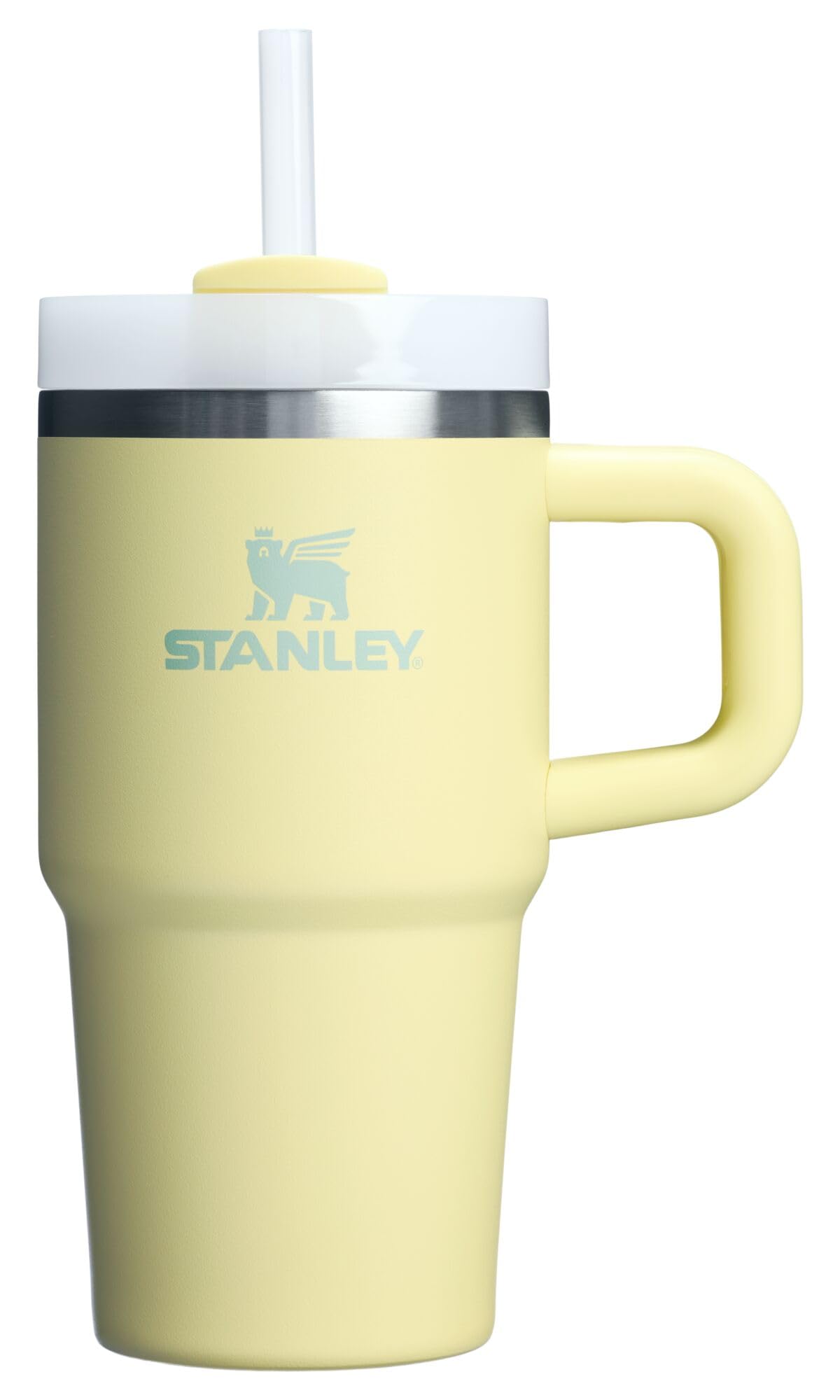 STANLEY Quencher H2.0 with handle for easy transport during workouts and commutes.