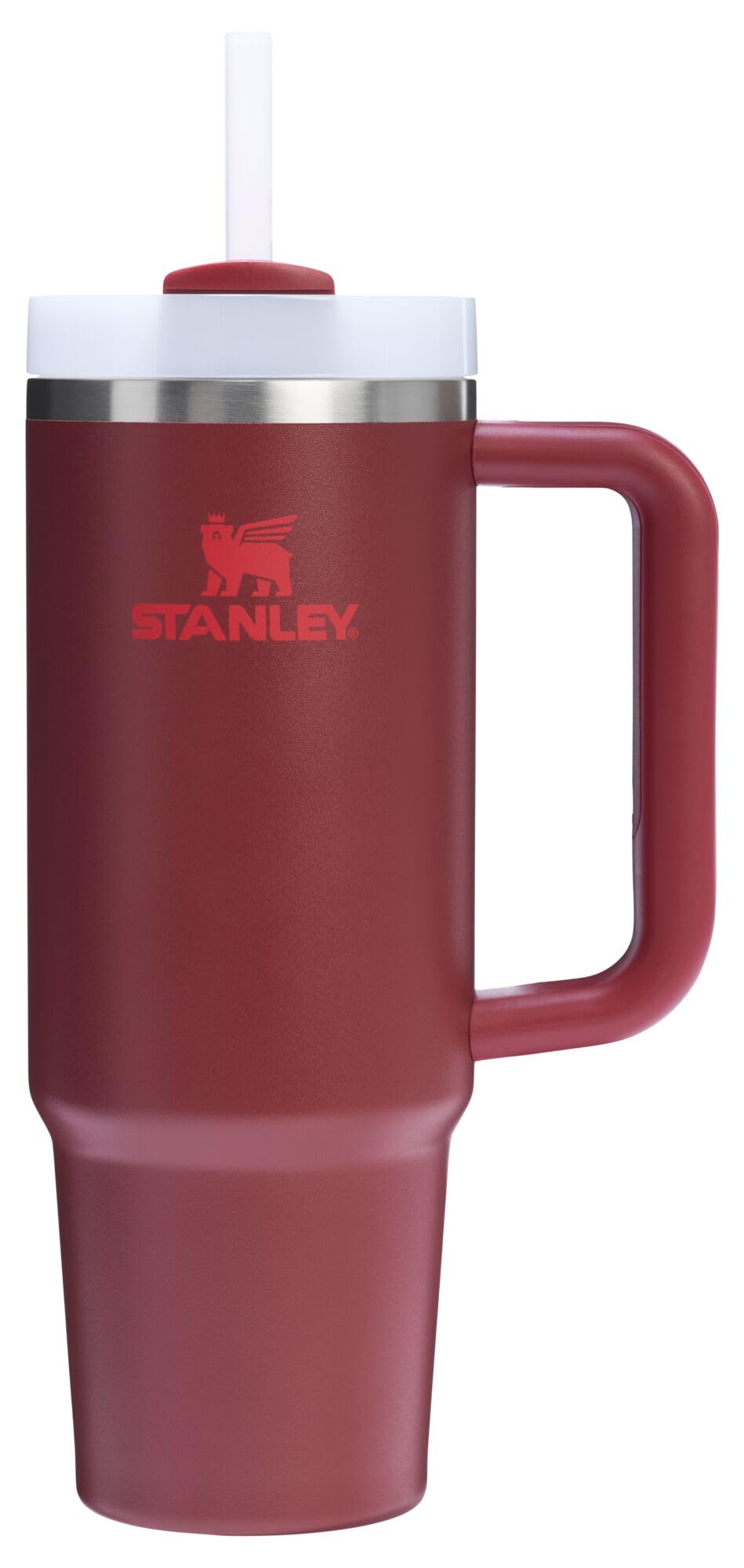 Stanley Quencher H2.0 tumbler with handle for easy on-the-go hydration.