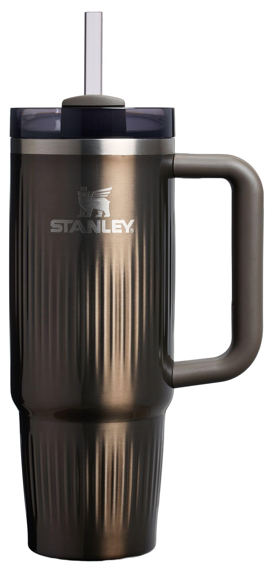 STANLEY Quencher H2.0 30oz with handle and straw for on-the-go hydration.