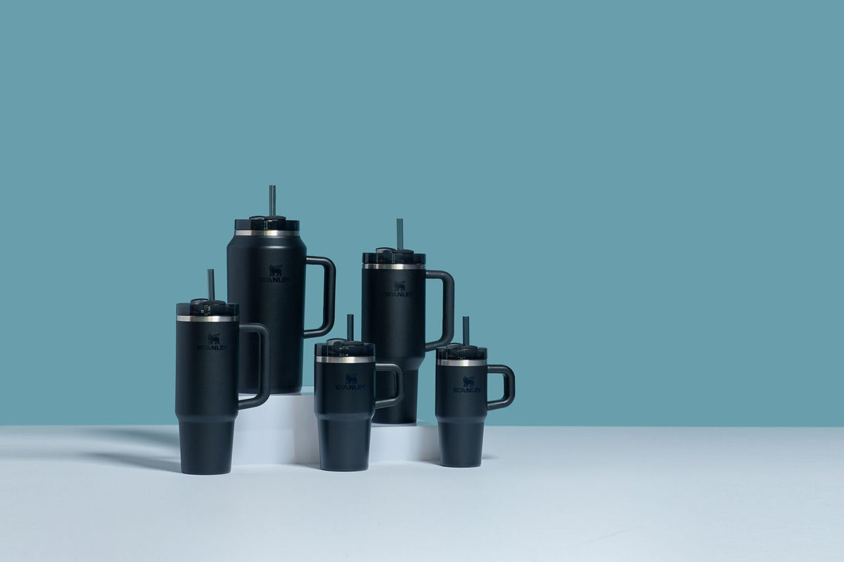 Recycled stainless steel build supports sustainable hydration with STANLEY.