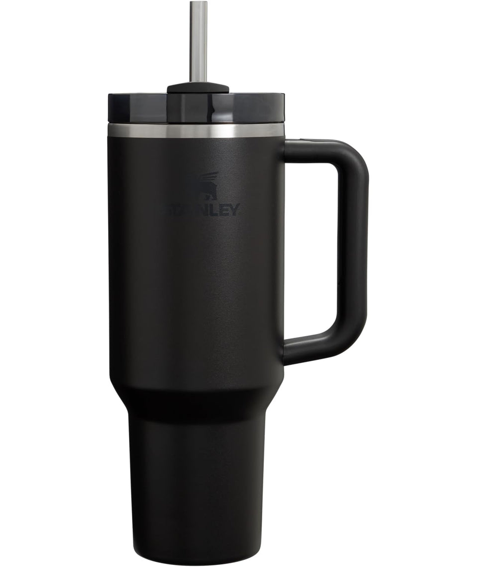 Stanley Quencher H2O 40 oz with handle, angled view for on-the-go hydration