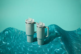 STANLEY Quencher H2.0 Seafoam color adds vibrant style for daily use.