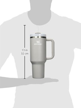 Stanley Quencher H2.0 30oz features 90% recycled stainless steel for sustainable use.