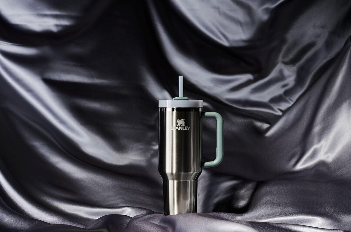 STANLEY Quencher uses 90 percent recycled stainless steel for sustainable sipping