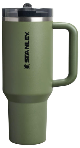 Stanley Quencher ProTour 40oz with leakproof lid for secure travel and spills prevention.