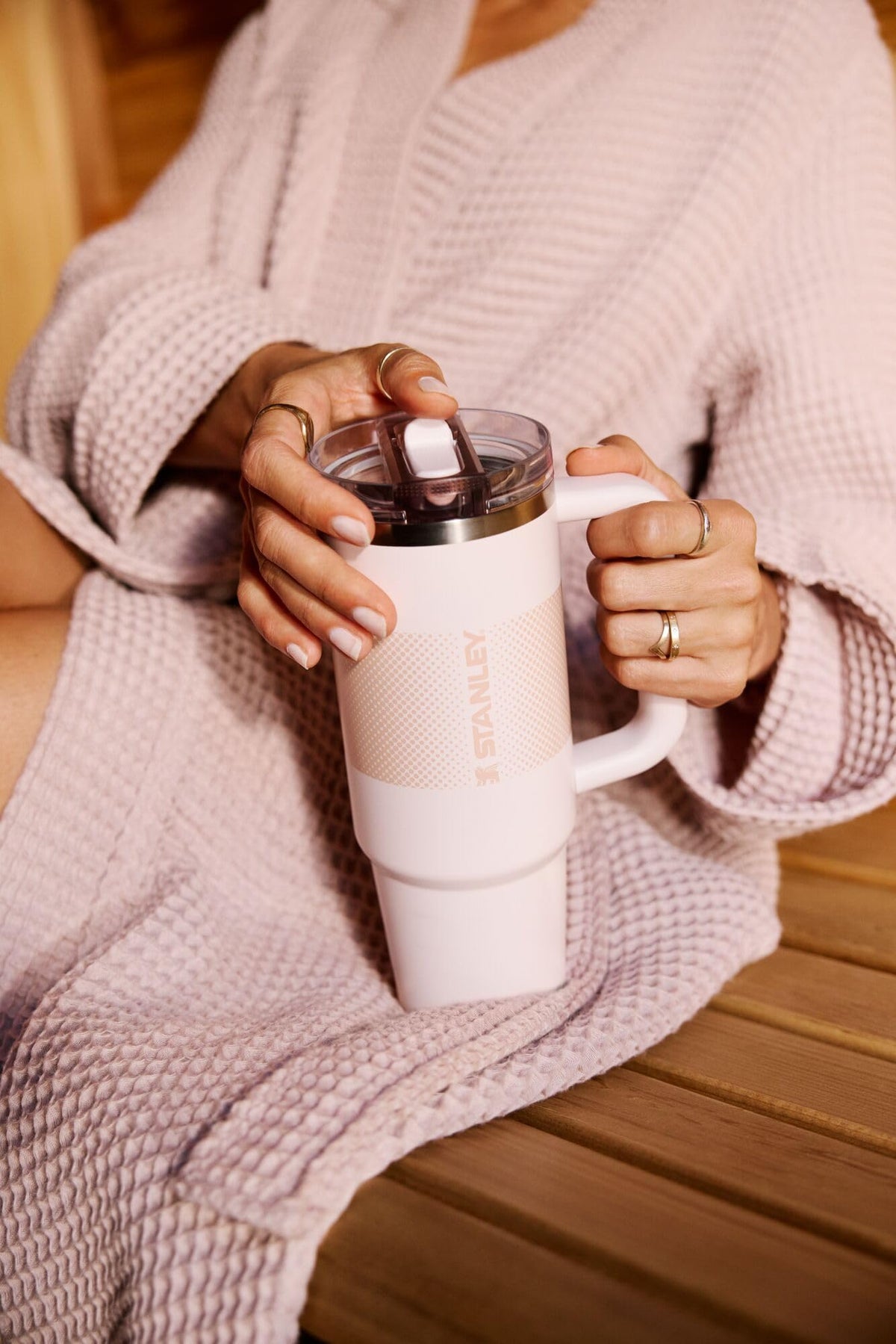 STANLEY Quencher ProTour fits most car cupholders for easy transport