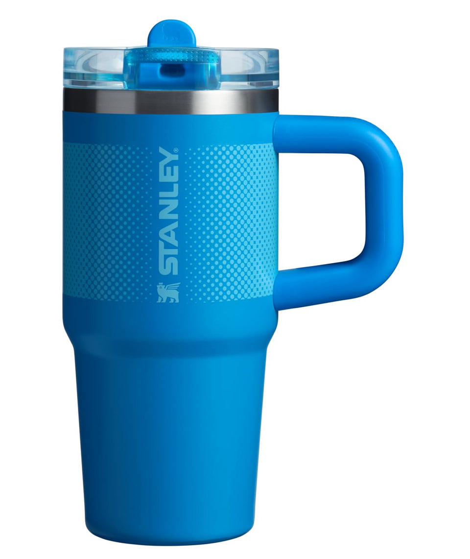 STANLEY Quencher ProTour with flip straw lid in Azure Fade for spill-free on the go