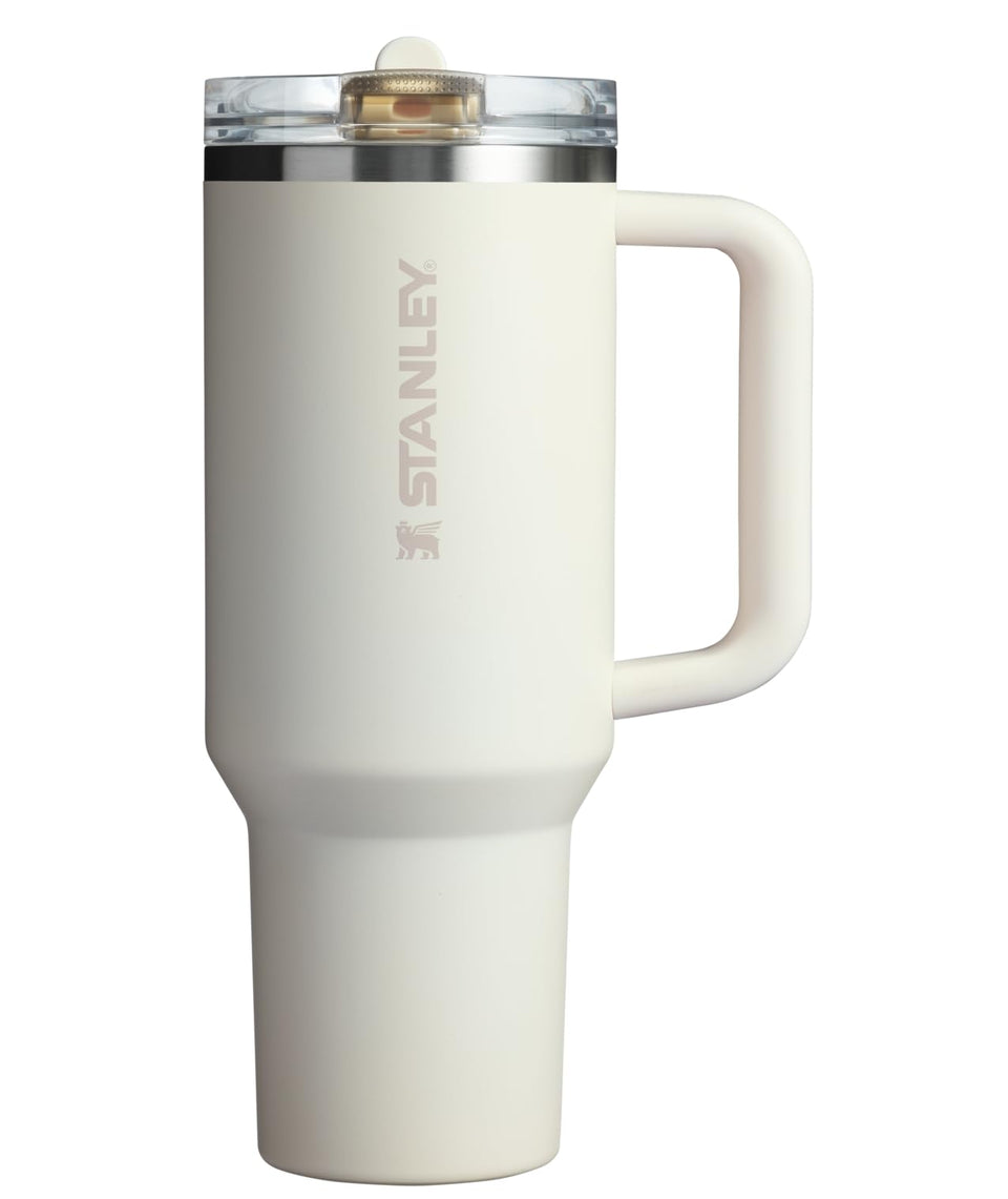 Stanley Quencher ProTour with flip straw lid for spill-free sipping on the go.