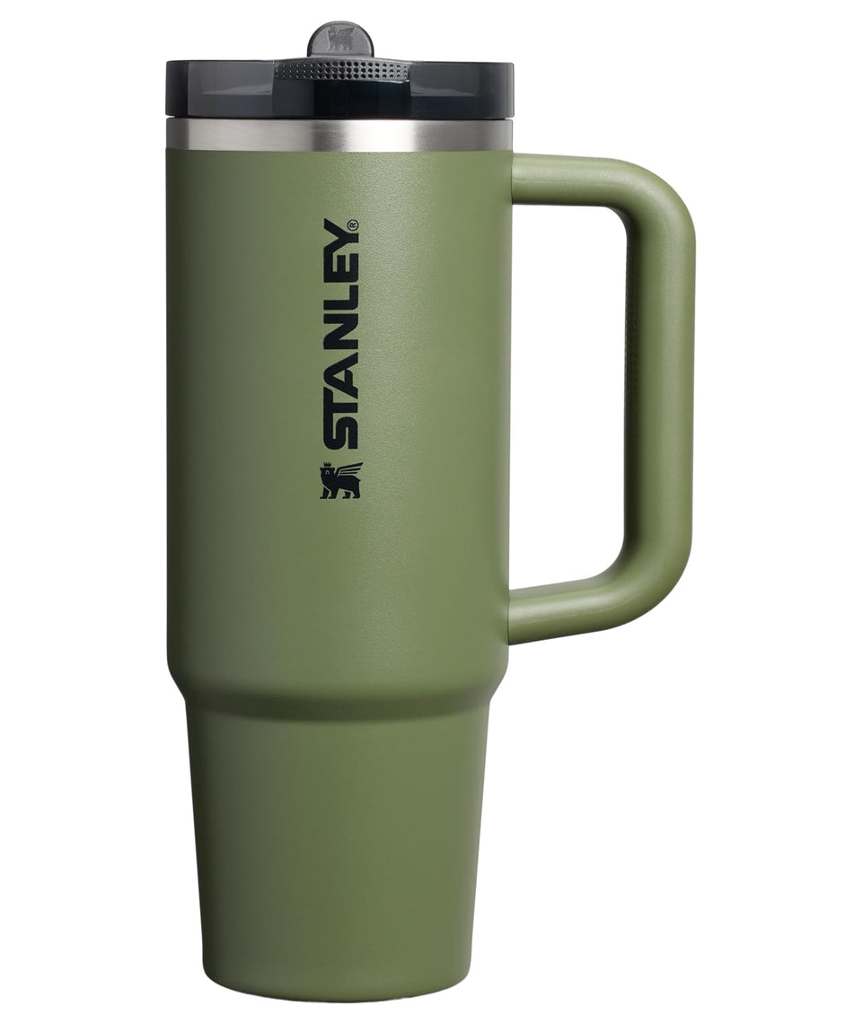 STANLEY Quencher ProTour with flip straw lid for spill-free on-the-go hydration.