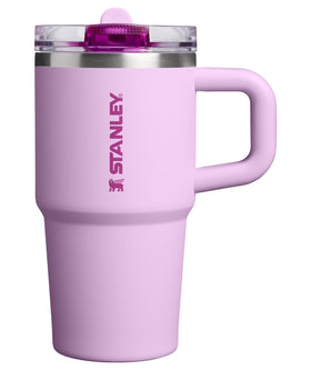 STANLEY Quencher ProTour flip straw lid enables spillproof sipping on the go