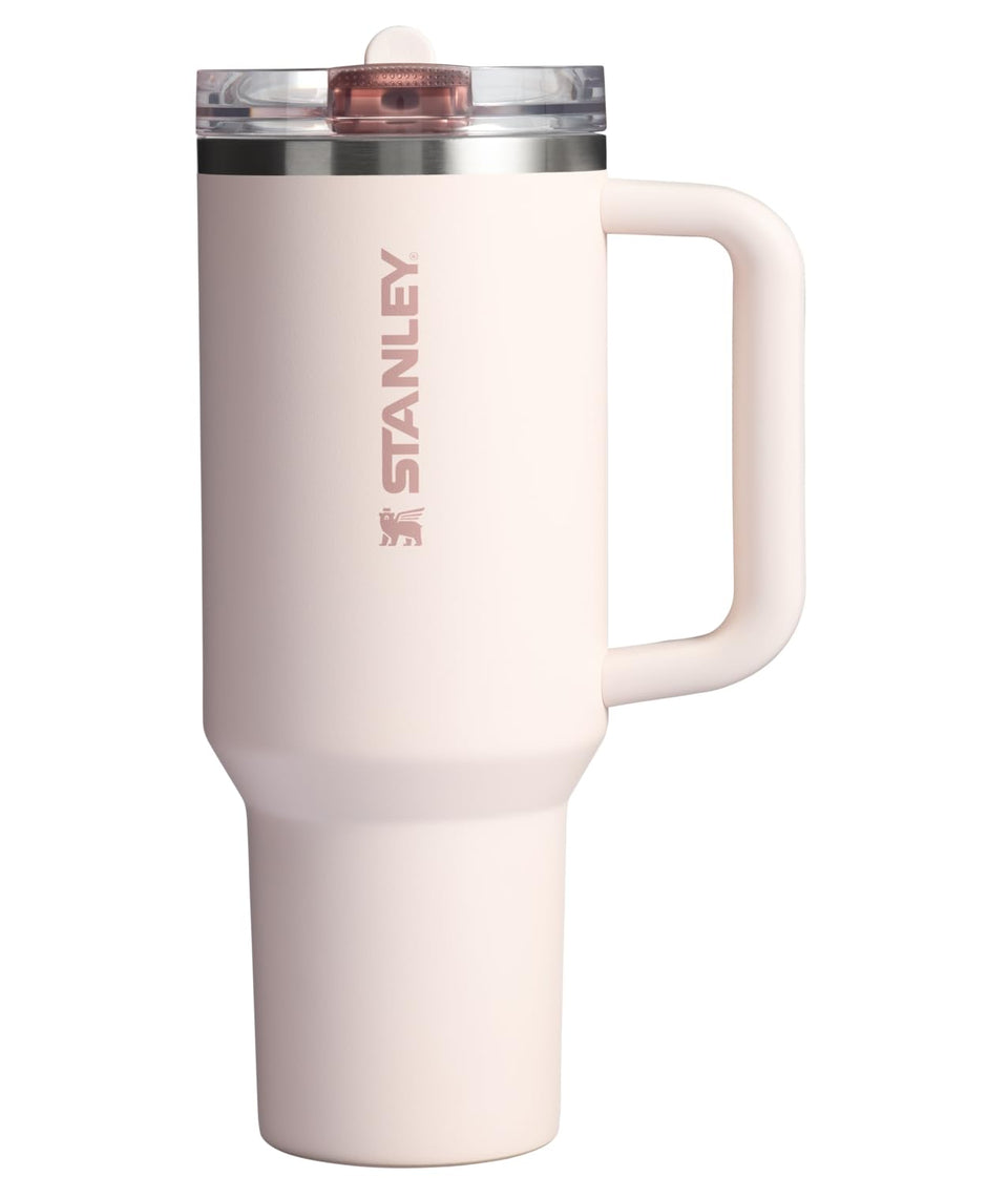 STANLEY Quencher ProTour flip straw lid for spill-free hydration on the go.