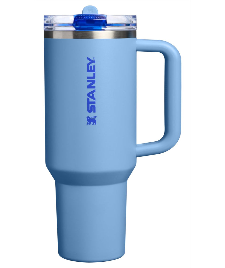 STANLEY Quencher ProTour with flip straw lid for spill-free hydration on the go.