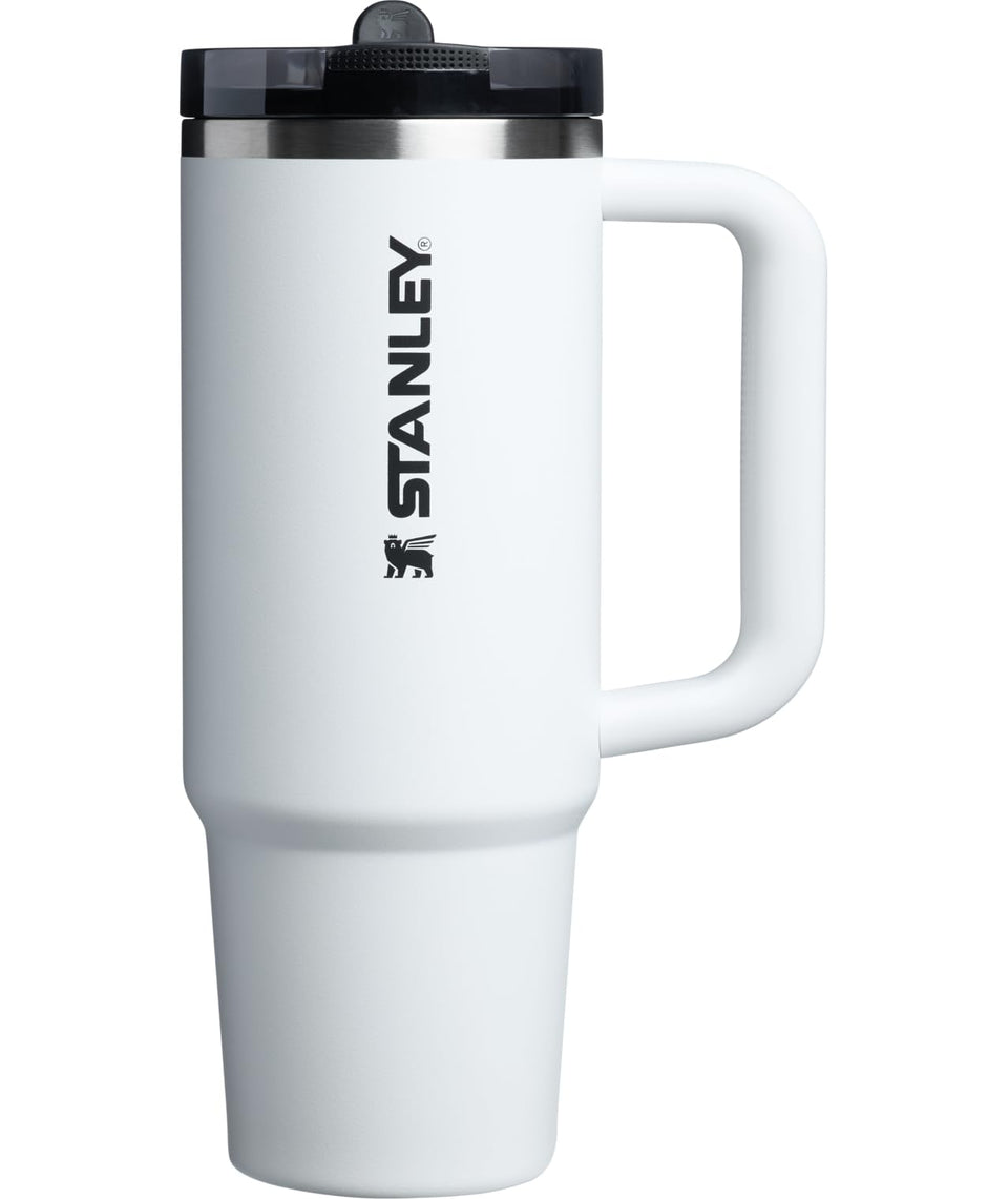 Stanley Quencher ProTour flip straw lid demonstrates leakproof hydration for travel