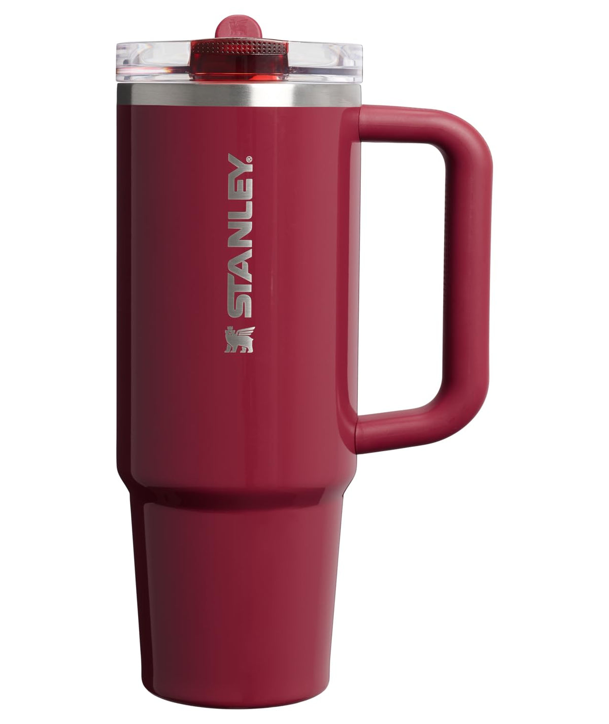 STANLEY Quencher ProTour flip straw lid enables quick sips on the go.