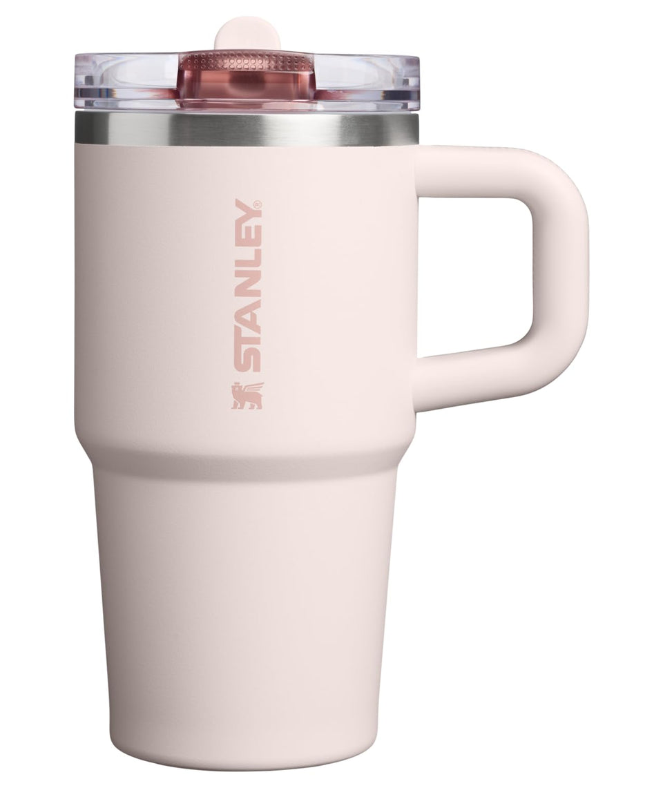 Stanley Quencher ProTour flip straw lid enables spill-free hydration on the go.