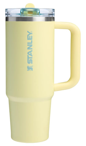 STANLEY Quencher ProTour flip straw lid for spill-free sipping.
