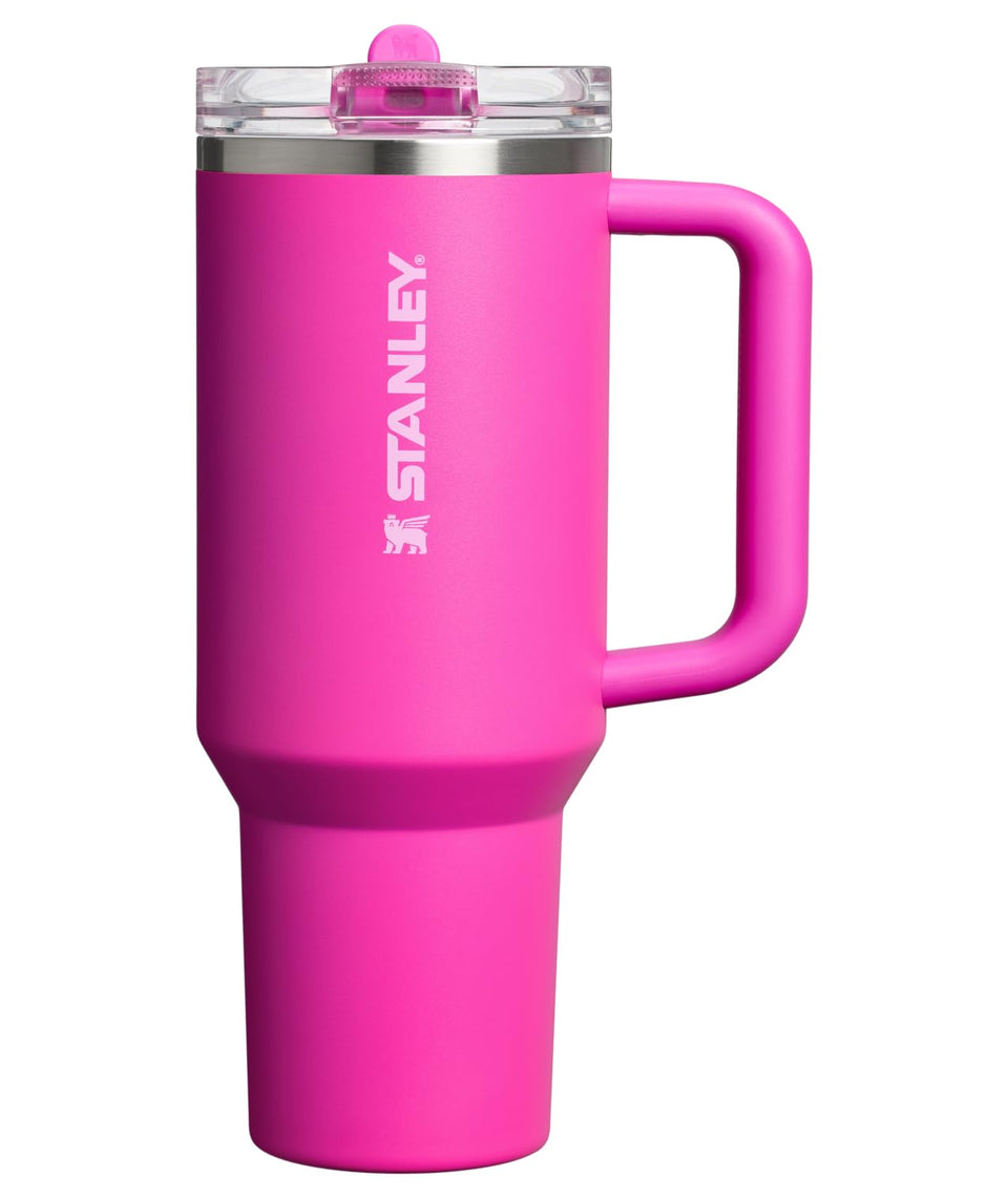 STANLEY Quencher ProTour with flip straw lid for spill-free hydration on the go.