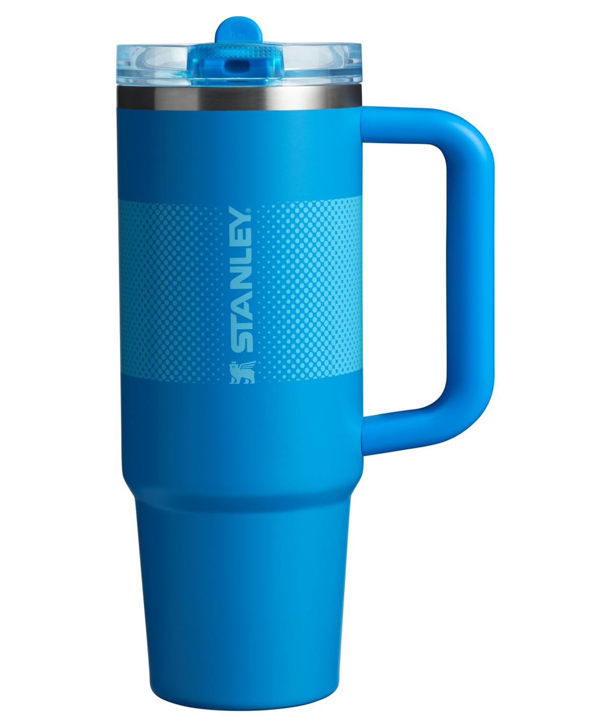 STANLEY Quencher ProTour 30 oz with Azure Fade finish and flip straw for spill-free sipping