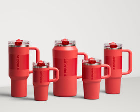 Stanley Quencher ProTour built in handle and cup holder compatibility for commuting.